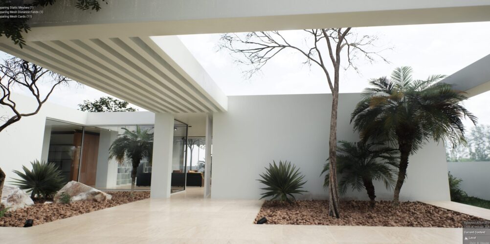 AI-generated modern render